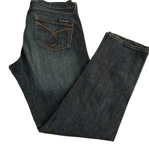 Calvin Klein Jeans size 31 / 12 blue classic straight skinny jeans